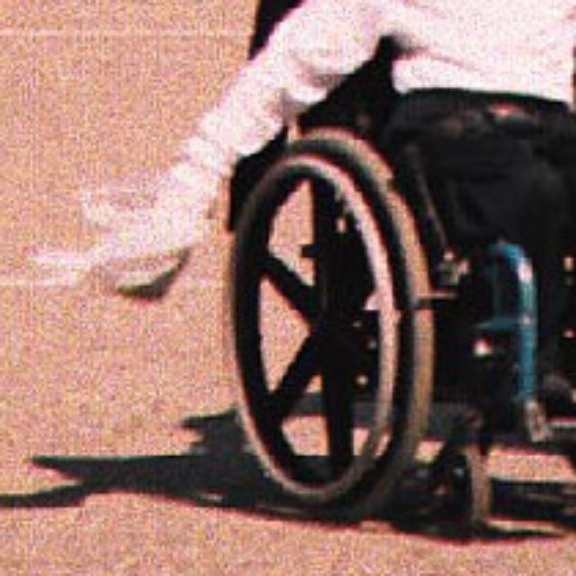 Disabile in carrozzina