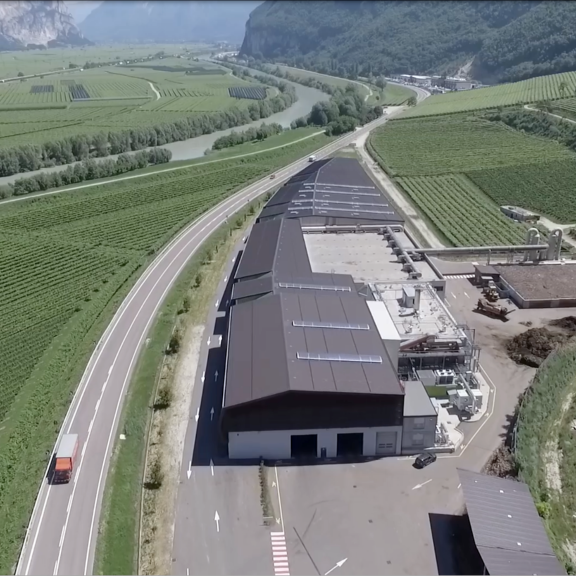 L'impianto di compostaggio di Trento